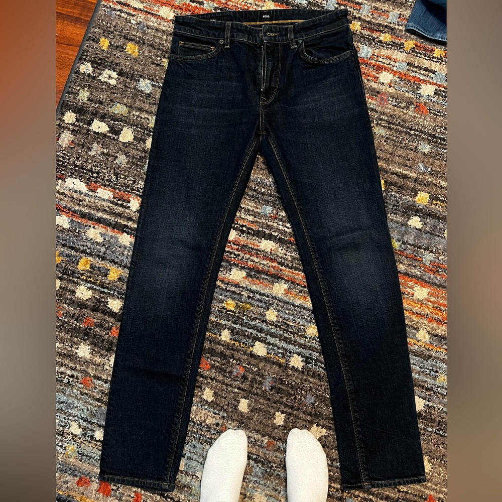 Hugo boss jeans men 30x32 dark blue
